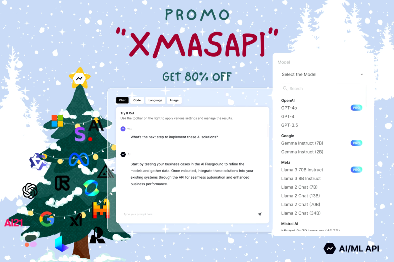 AI/ML API Christmas Offer