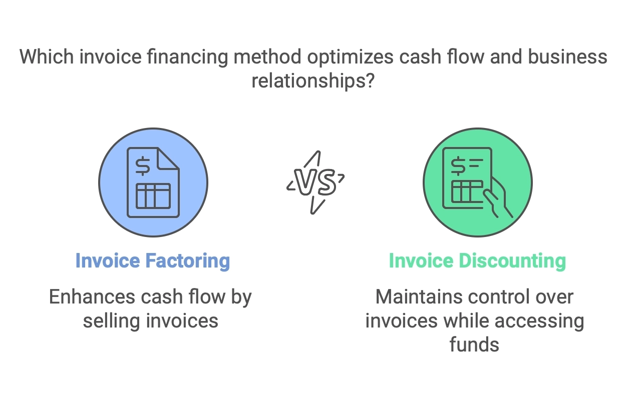 invoice financing method optimization