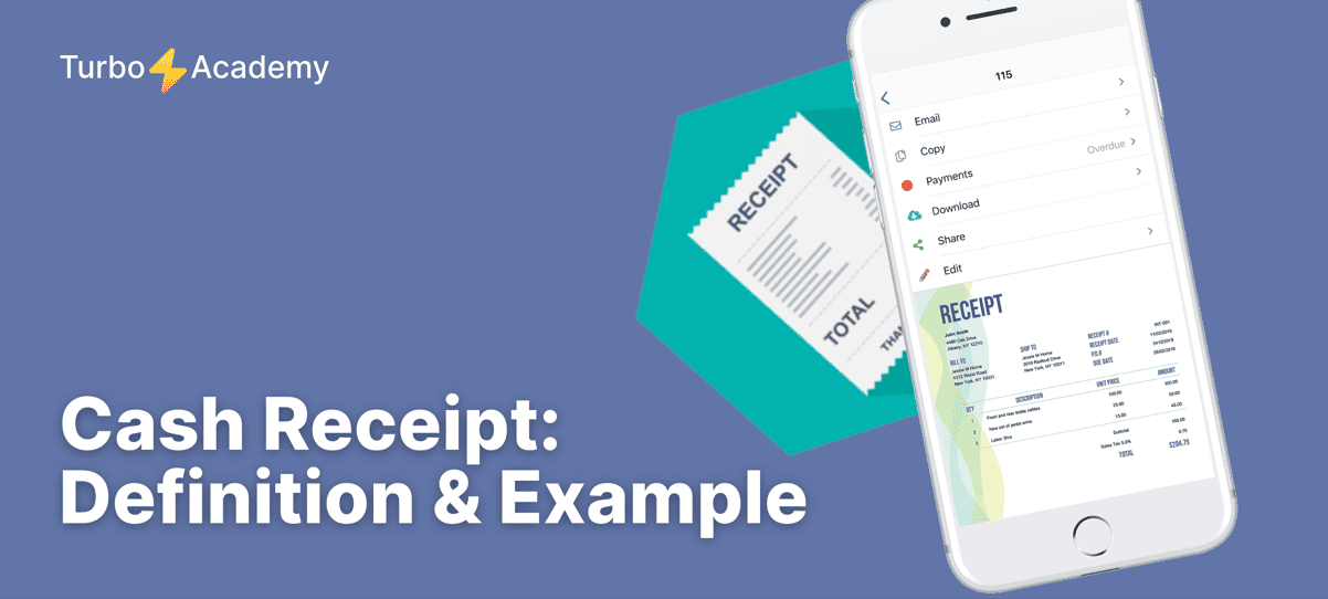 Cash Receipt: Definition, Example, Receipt Template & PDF Cash Receipt Template