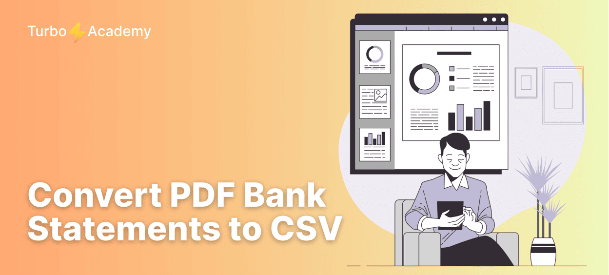 Convert PDF Bank Statements to Excel or CSV Online Free with TurboDoc.io